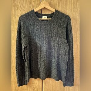 Wilfred x ARITZIA cable knit sweater
